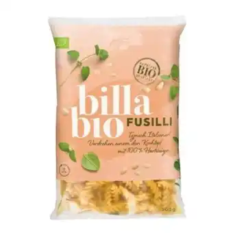 Billa Billa Bio Teigwaren Angebot