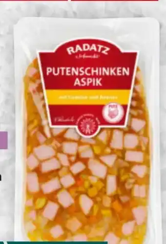 Billa Radatz Putenschinken Aspik Angebot