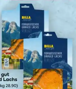 Billa Billa immer gut Graved Lachs Angebot