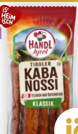 Billa Handl Tyrol Tiroler Kabanossi Angebot