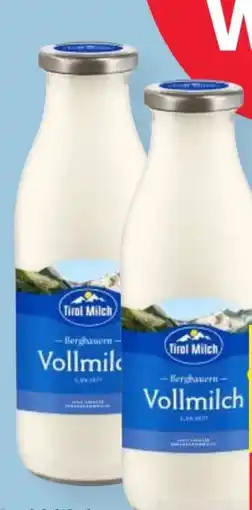 MPreis Tirol Milch Vollmilch Angebot