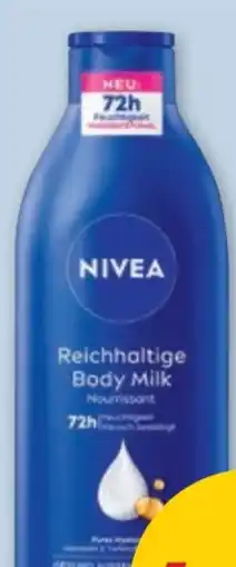 PENNY Nivea Reichhaltige Body Milk Angebot