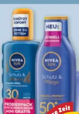 PENNY Nivea Sun Sonnenspray Schutz & Bräune LSF 30 Angebot