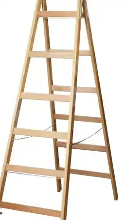 Lagerhaus Krause Holz Sprossen-Doppelleiter Angebot