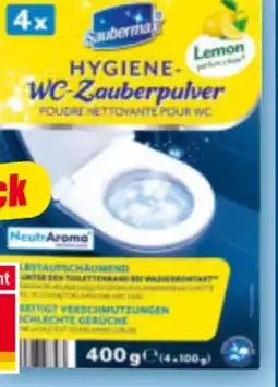 Norma Saubermax Hygiene-WC-Zauberpulver Angebot