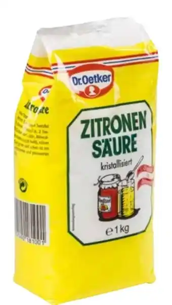 Transgourmet Dr. Oetker Zitronensäure Angebot