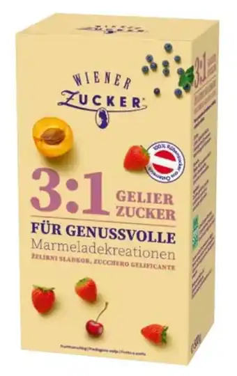 Transgourmet Wiener Zucker Gelierzucker 3:1 Angebot
