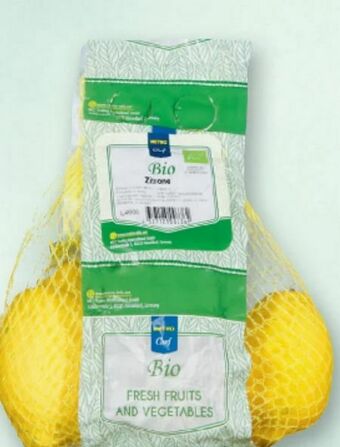 Metro Bio Zitronen Angebot