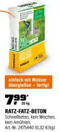 OBI Ratz-fatz-beton Angebot