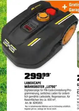 OBI Landxcape mähroboter Angebot