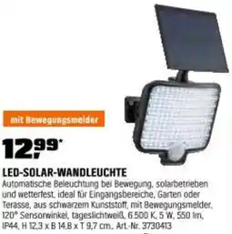 OBI Led-solar-wandleuchte Angebot