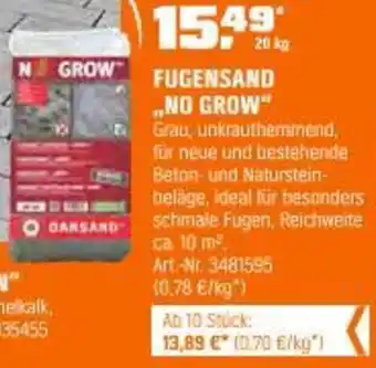 OBI Fugensand no grow Angebot