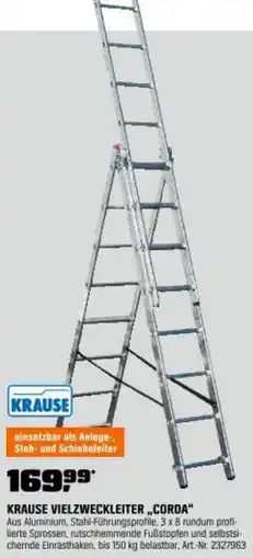 OBI Krause vielzweckleiter corda Angebot