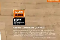 OBI Poseidon laminatboden tahiti oak Angebot