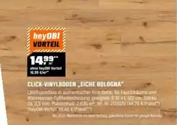 OBI Click-vinylboden eiche bologna Angebot