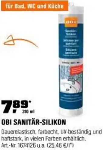 OBI Obi sanitär-silikon Angebot