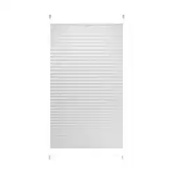 OBI Thermo-Spannplissee Toledo 60 cm x 130 cm Weiß OBI Angebot