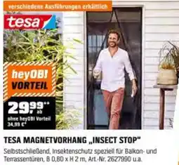 OBI Tesa magnetvorhang insect stop Angebot