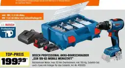 OBI Bosch professional akku-bohrschrauber Angebot