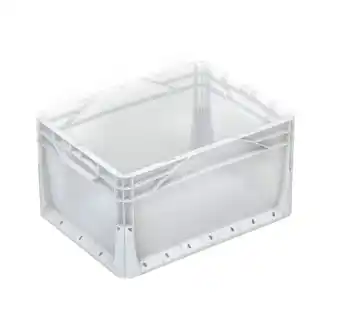 OBI Eurobox-System Box Vollwand mit Griffmulden 40 x 30 x 22 cm Transparent OBI Angebot