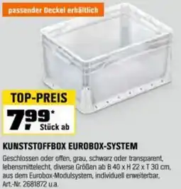OBI Kunststoffbox eurobox-system Angebot