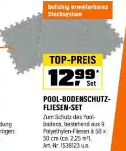 OBI Pool-bodenschutz- fliesen-set Angebot