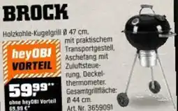 OBI Jamestown Kugelgrill Brock Angebot