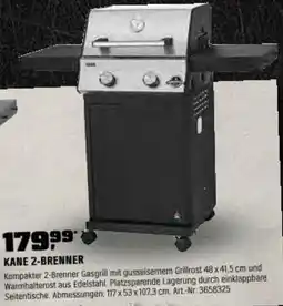 OBI Jamestown 2-Brenner Gasgrill Kane Angebot