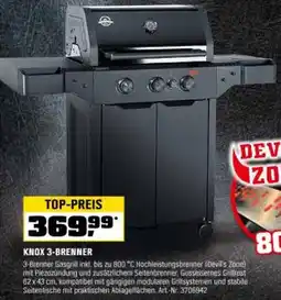 OBI Knox 3-brenner Angebot