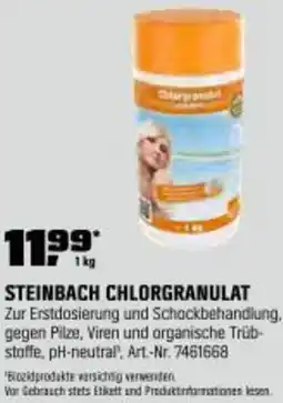 OBI Steinbach chlorgranulat Angebot
