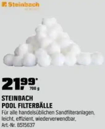 OBI Steinbach pool filterbälle Angebot