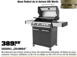 OBI Gasgrill columbia Angebot