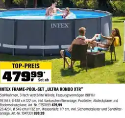 OBI Intex frame-pool-set ultra rondo xtr Angebot