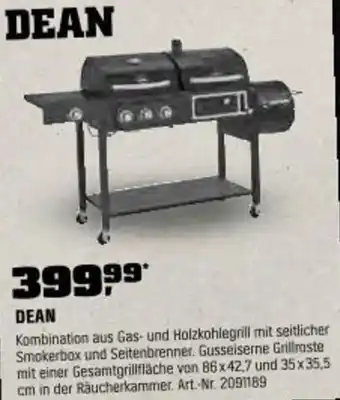 OBI Jamestown Kombigrill Dean Angebot