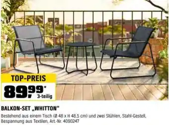 OBI Balkon-set whitton Angebot
