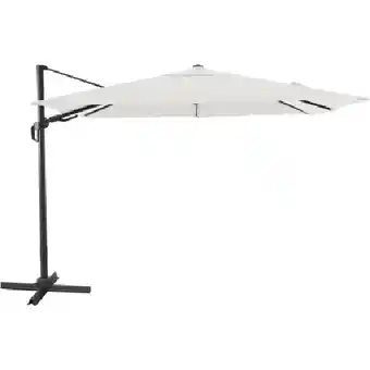 OBI Ampelschirm Aros 2,3 m x 3,1 m Rechteckig Cremeweiß mit Kurbel OBI Angebot