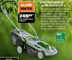 OBI Akku-rasenmäher Angebot
