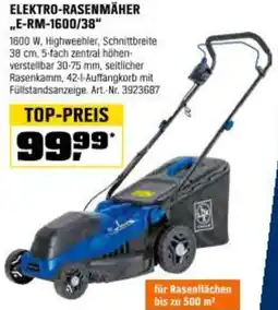 OBI Elektro-rasenmäher Angebot
