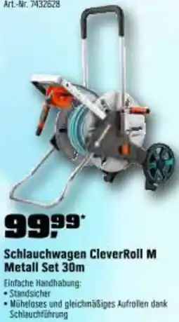 OBI Schlauchwagen CleverRoll M Metall Set Angebot