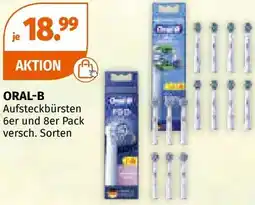 Müller Oral-b aufsteckbürsten Angebot