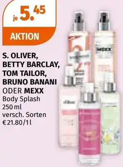 Müller Body Splash Angebot