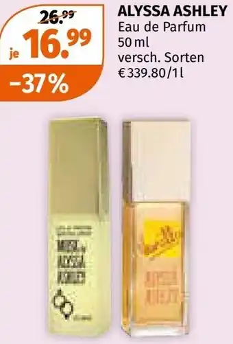 Müller Alyssa ashley eau de parfum Angebot