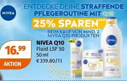 Müller Nivea q10 fluid lsf 50 Angebot