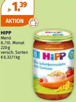 Müller Hipp menü Angebot