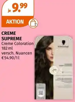 Müller Creme supreme creme coloration Angebot