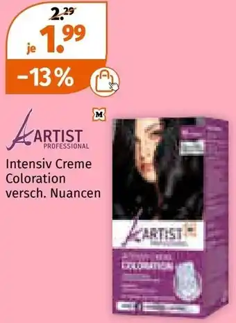 Müller Artist professional intensiv creme coloration Angebot