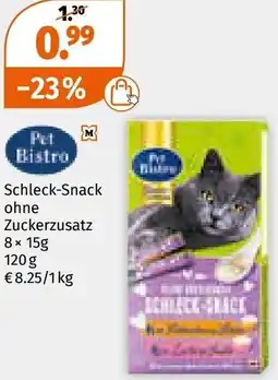 Müller Pet Bistro Schleck-Snack ohne Zuckerzusatz Angebot
