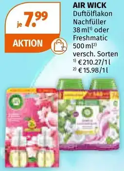 Müller Air wick duftölflakon nachfüller oder freshmatic Angebot