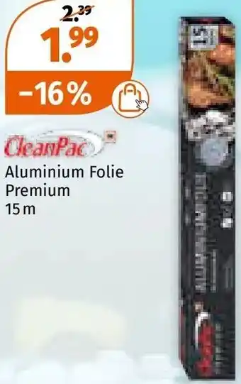 Müller CleanPac Aluminium Folie Premium Angebot