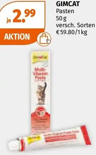 Müller Gimcat pasten Angebot